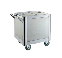Storage flour car Rice flour car Rice flour car Cabinet stainless steel dining car Grain storage hotel trolley Food truck