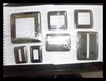 Stainless steel square decorative cover rectangular decorative cover Two-hole decorated cover double-hole decorative cover non-standard custom