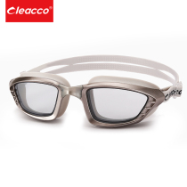 Liku swimming goggles for men and women universal high-definition anti-fog waterproof swimming goggles flat light frame comfortable silicone swimming goggles