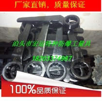 Macron plum wrench single-head plum wrench straight handle plum wrench heavy plum wrench steel plum wrench wrench