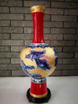 Harmony Pearl Shengshi He Bottle Liling underglaze multicolored Harmony Pearl Rich painted gold bottle Li Riming Yang Jun creation