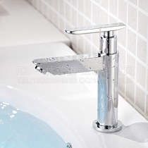 Washbasin wash basin art washbasin ceramic basin single cold round faucet full copper valve body single hole nozzle