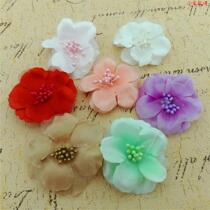 5cm fake flower emulation small plum blossom flower head flower DIY hair clip decorated with flower small flowers matches flower tea flower