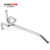 Tripod hook Triangle hook Triangle hook Electroplated jewelry Mobile phone accessories hook Metal hook Hole plate hook