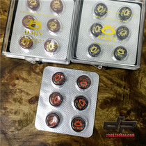 OMin mystery multi-layer advanced small head pool club leather head head head gun head 10 11 5 12mm