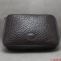 German Martin wess BP 15 4 leather handmade pipe bag Bast bun leather four-bucket bag