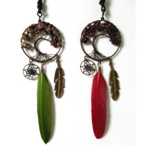 dream catcher Indian dream catcher handmade pendant birthday gift necklace multi-purpose tree of life