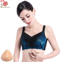 2-in-1 8798 set silicone fake breast bra that can be fitted with artificial breasts