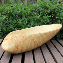 Original ecological natural old bamboo root fruit pot fruit plate fruit plate fruit plate can be used as a piece of dried fruit holding plate tea utensils root carving