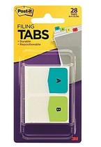 3M Post-it Newspaper Sticker 686-ALPHA Index letter label