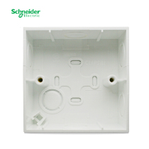 Schneider Qisheng open bottom box Open box 86 type bottom box National standard universal E238 white