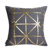 Geometric figure pillow bedside sofa back cushion large pillow model room waist pillow large pillow