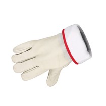 Protective low temperature resistant extended cowhide antifreeze cold storage labor protection gloves-120 degree cold and heat resistant gloves