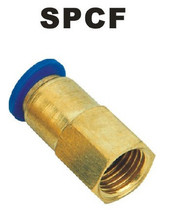 PNEUMATIC components Trachea quick connector Internal thread straight PCF6-M6 M6 tooth plug outer diameter 6MM Trachea