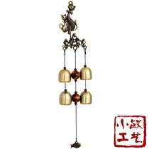 Cai Cai cat wind chime hanging door decoration creative metal home decoration lover birthday gift