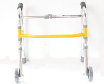 Foshan aluminum alloy new childrens walking aid toddler equipment baby small portable wheel rehabilitation Walker