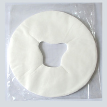 Disposable beauty silicone pillow pillow towel non-woven pillow pillow pillow head pad towel beauty bed small hole towel