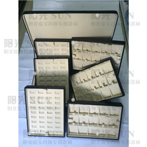 New Ring Pendant Bracelet Set Box with 6 trays Jewelry storage collection Portable bag