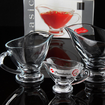 Pasabahce imported glass milk sauce sauce pourer fresh milk sauce bowl seasoning bucket
