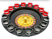 Bar table game props KTV game drinking wine raffle activity disc turntable Russian roulette