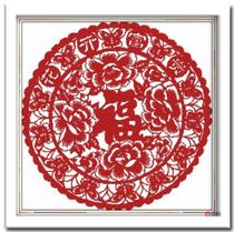 Precision printing French DMC cross stitch kit * Flower Kaifu Fou (ZGF1549)