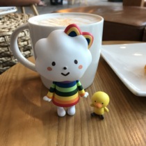 Spot Fluffy House Miss Rainbow Rainbow sister chick second generation