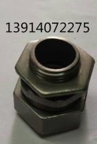 Factory direct sales 51 stainless steel threading hose connector Stainless steel plastic coated hose connector Metal hose connector