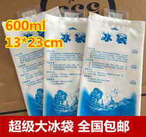 Water injection ice pack refrigerated preservation 600ml food seafood express preservation thick ice pack ice pack insulation bag