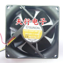KDE1209PTB1-6AR ORIGINAL SUNON JIANZHUN DC12V 2 9W 90*90*25MM AXIAL AIR