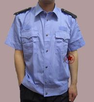 夏季保安服套装 短袖保安制服衬衫加夏裤 物业门卫安保衬衣裤子