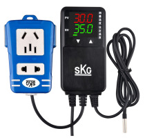 SKG high-precision intelligent thermostat Turtle breeding box Turtle snake fish pet CL609 digital display mobile temperature controller