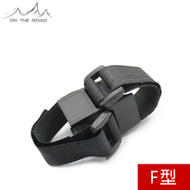 F car clip Bicycle light holder Flashlight clip Mountain biker flashlight clip Flashlight bracket light clip Bicycle equipment
