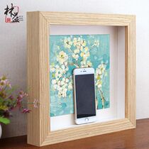 Solid wood specimen frame thickened 3D frame Kobe Jersey photo frame Derivative paper frame custom cardboard custom hollow three-dimensional frame