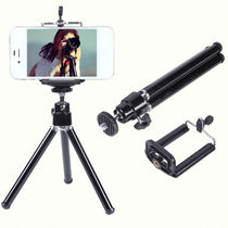Gopro Aluminum Alloy Mini Selfida Tripod Sports Camera Small Ant Camera DV Tripod Phone Triangle