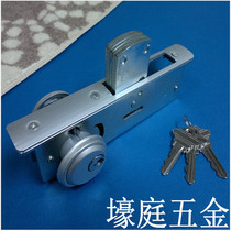 Kenderky door lock McDonalds KFC special aluminum alloy door lock large door lock with frame glass door lock double door lock