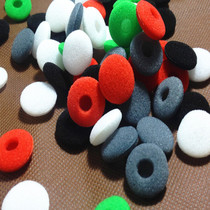 Imported material color high-density thickened headphone sponge cover Earplug universal ear sponge protective cover diameter 18mm