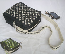 Clearance foreign trade men's shoulder messenger bag daily carry-on bag zipper closure lightweight convenient practical and firm