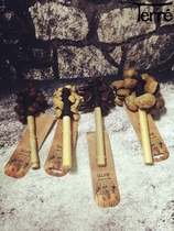 Terre Terre Fruit Handbell Fruit Rattle Shaker Africa South America Southeast Asia Natural handmade