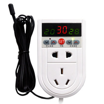 Digital microcomputer intelligent thermostat Electronic temperature control timing socket time control temperature control switch B-198M
