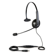 The Jabra BIZ 620 USB Headset comes with a sound card lync Microsoft Dedicated Phone Headset
