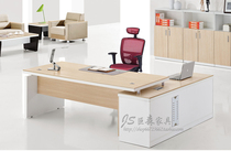 Suzhou factory direct office furniture simple fashion office desk boss desk manager desk supervisor computer desk