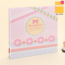 Album Album interstitial over-plastic 5 inch 600 large-capacity boxed baby family album birthday gift