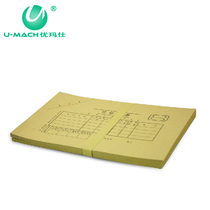 192-30 Certificate cover Accounting bookkeeping certificate cover back cover Office documents Kraft paper material 25 sets of bags