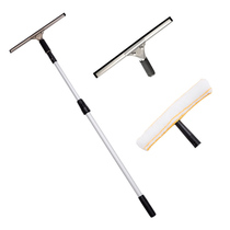 Glass cleaner Household glass scraper Cleaner Window cleaner Wiper Floor scraper Telescopic rod Glass scraper