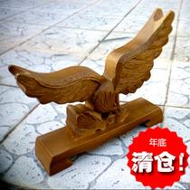 Special price Eagle solid wood sword stand Longquan City Baojian Town House sword short sword Han sword frame sword support crafts
