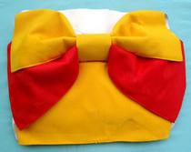 Kimono Bathing Suit Waist Seal Butterfly Knot canvas jacquard butterfly knot waist sealing belt knot belt