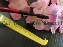 Red wood long rod specialized makeup brush spiral lashes brush brush brush brush common makeup single brush