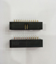 2 54MM pitch simple horn straight pin DC3-24P horn seat ISP interface JTAG socket