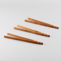 Sale Clearance Carbonized Bamboo Tea Clip Korean Style Non-slip Tea Ceremony Accessories Bamboo Clip Bamboo Tweezer Cup Clip