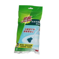 Scotco Disposable long-lasting toilet brush Toilet brush cleaning brush replacement headband cleaner Toilet brush 2 pieces